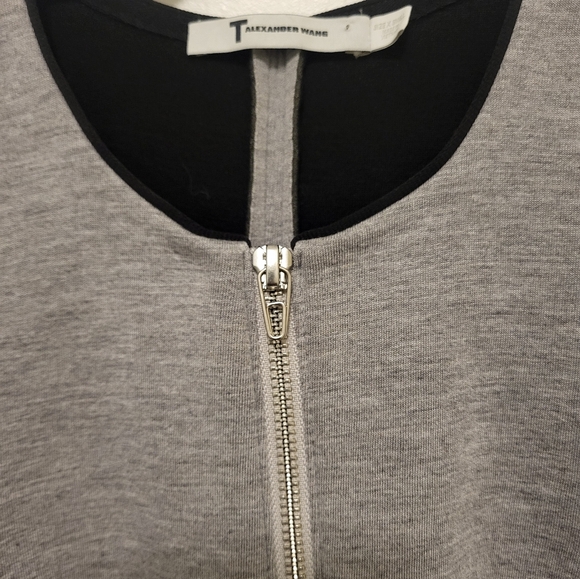 T Alexander Wang Grey Neoprene Dress Size X-small - Picture 8 of 15